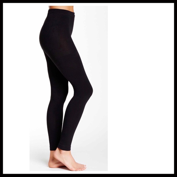 2 BLACK FLEECE LINED LEGGINGS A2C - Picture 8 of 15